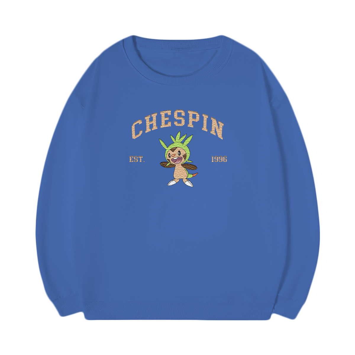 CHESPIN Embroidered Anime Character Unisex T-Shirt,Crewneck,Hoodie,Stylish Gift for Friends,E148