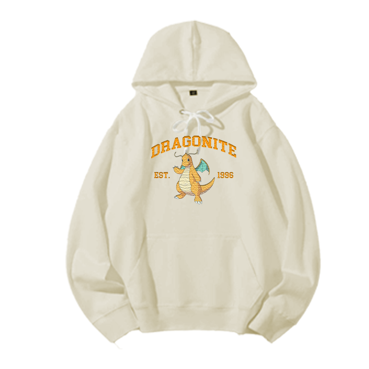 DRAGONITE Embroidered Anime Character Unisex T-Shirt,Crewneck,Hoodie,Stylish Gift for Friends,E20
