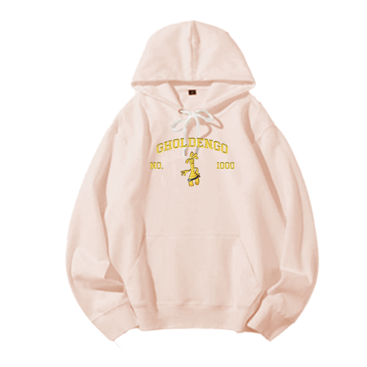 GHOLDENGO Embroidered Anime Character Unisex T-Shirt,Crewneck,Hoodie,Stylish Gift for Friends,E302