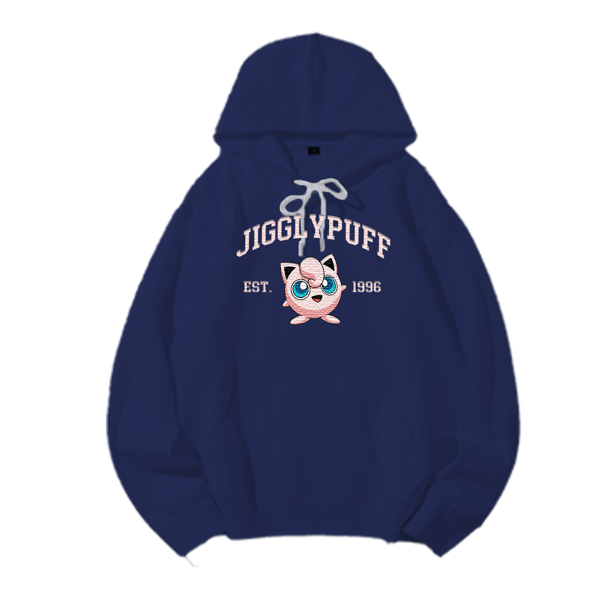 JIGGLYPUFF Embroidered Anime Character Unisex T-Shirt,Crewneck,Hoodie,Stylish Gift for Friends,E39