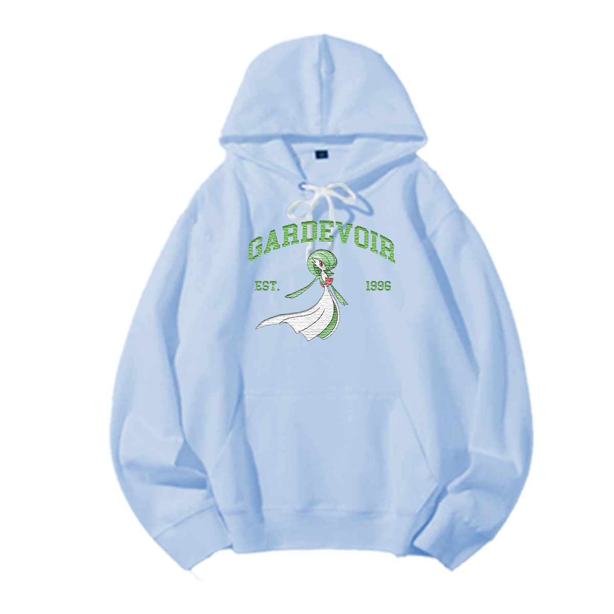 GARDEVOIR Embroidered Anime Character Unisex T-Shirt,Crewneck,Hoodie,Stylish Gift for Friends,E02