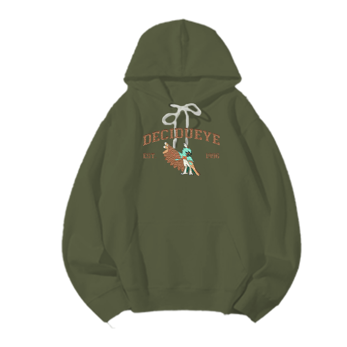 DECIDUEYE Embroidered Anime Character Unisex T-Shirt,Crewneck,Hoodie,Stylish Gift for Friends,E253