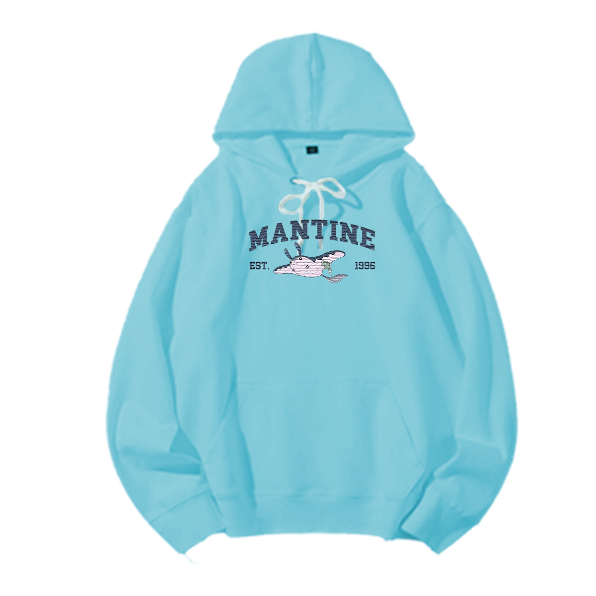 MANTINE Embroidered Anime Character Unisex T-Shirt,Crewneck,Hoodie,Stylish Gift for Friends,E244