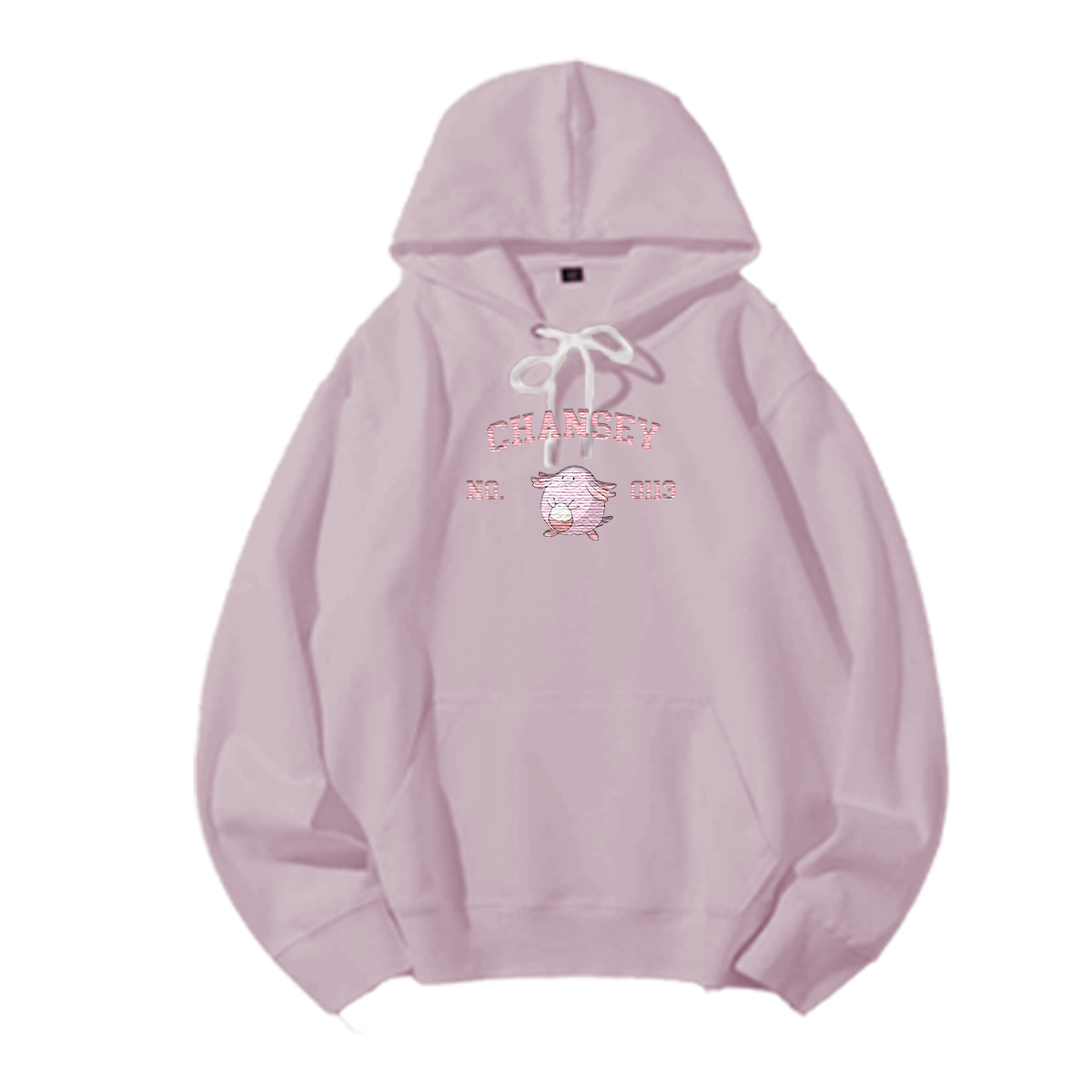 CHANSEY Embroidered Anime Character Unisex T-Shirt,Crewneck,Hoodie,Stylish Gift for Friends,E291