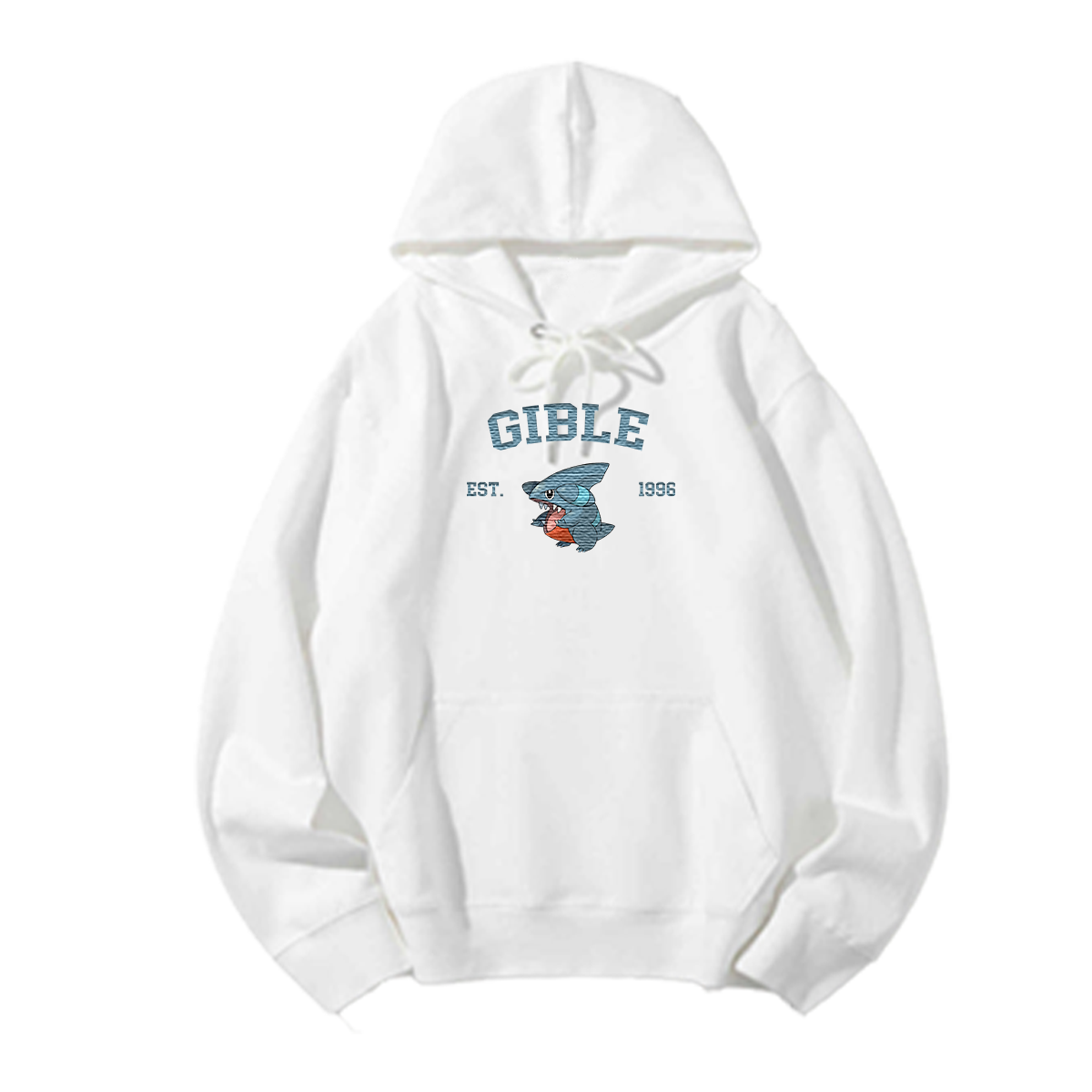 GIBLE Embroidered Anime Character Unisex T-Shirt,Crewneck,Hoodie,Stylish Gift for Friends,E205