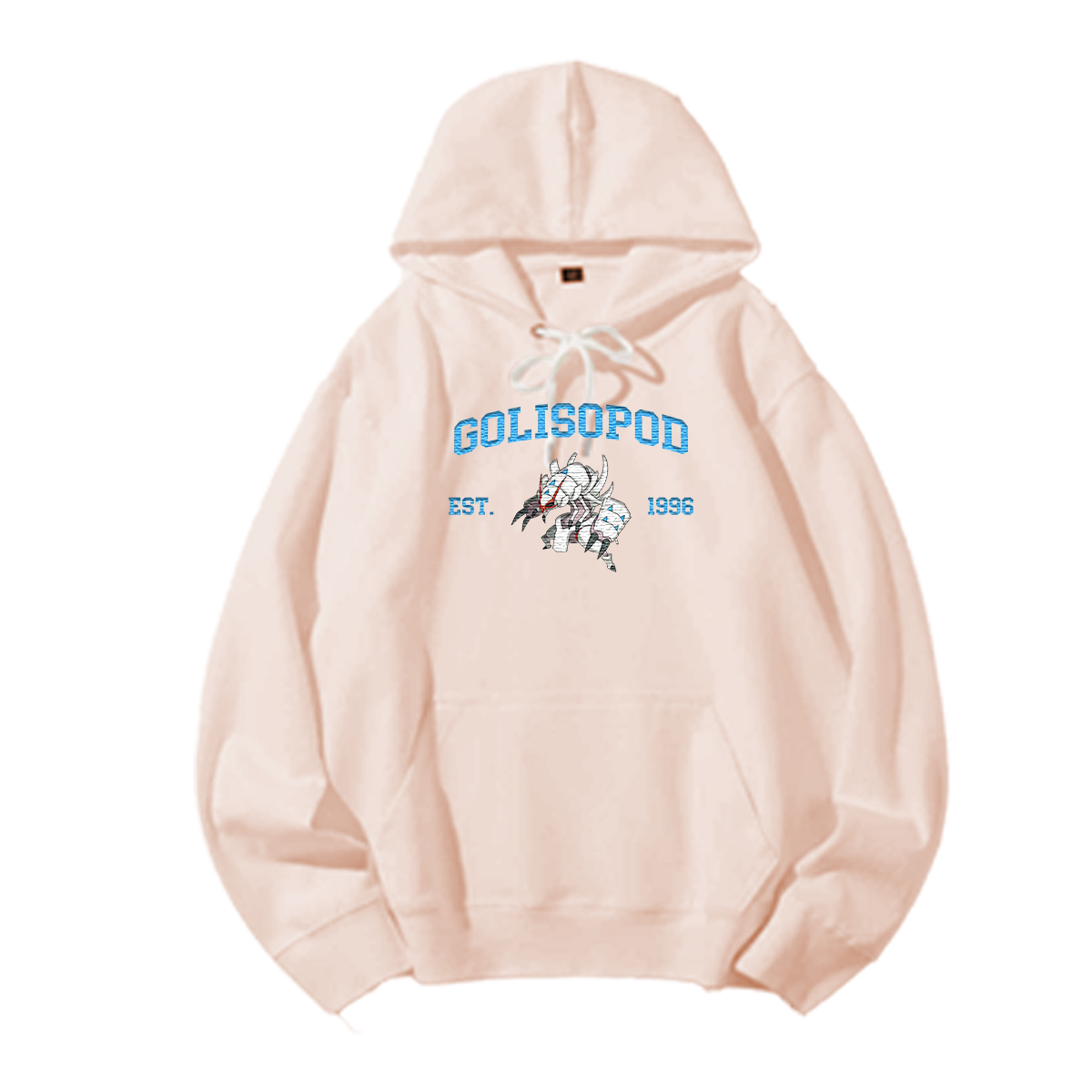 GOLISOPOD Embroidered Anime Character Unisex T-Shirt,Crewneck,Hoodie,Stylish Gift for Friends,E226