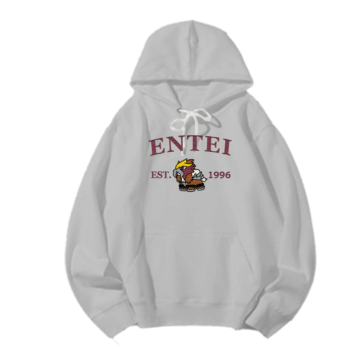 ENTEI Embroidered Anime Character Unisex T-Shirt,Crewneck,Hoodie,Stylish Gift for Friends,E55