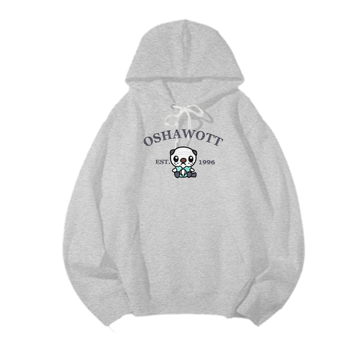 OSHAWOTT Embroidered Anime Character Unisex T-Shirt,Crewneck,Hoodie,Stylish Gift for Friends,E167