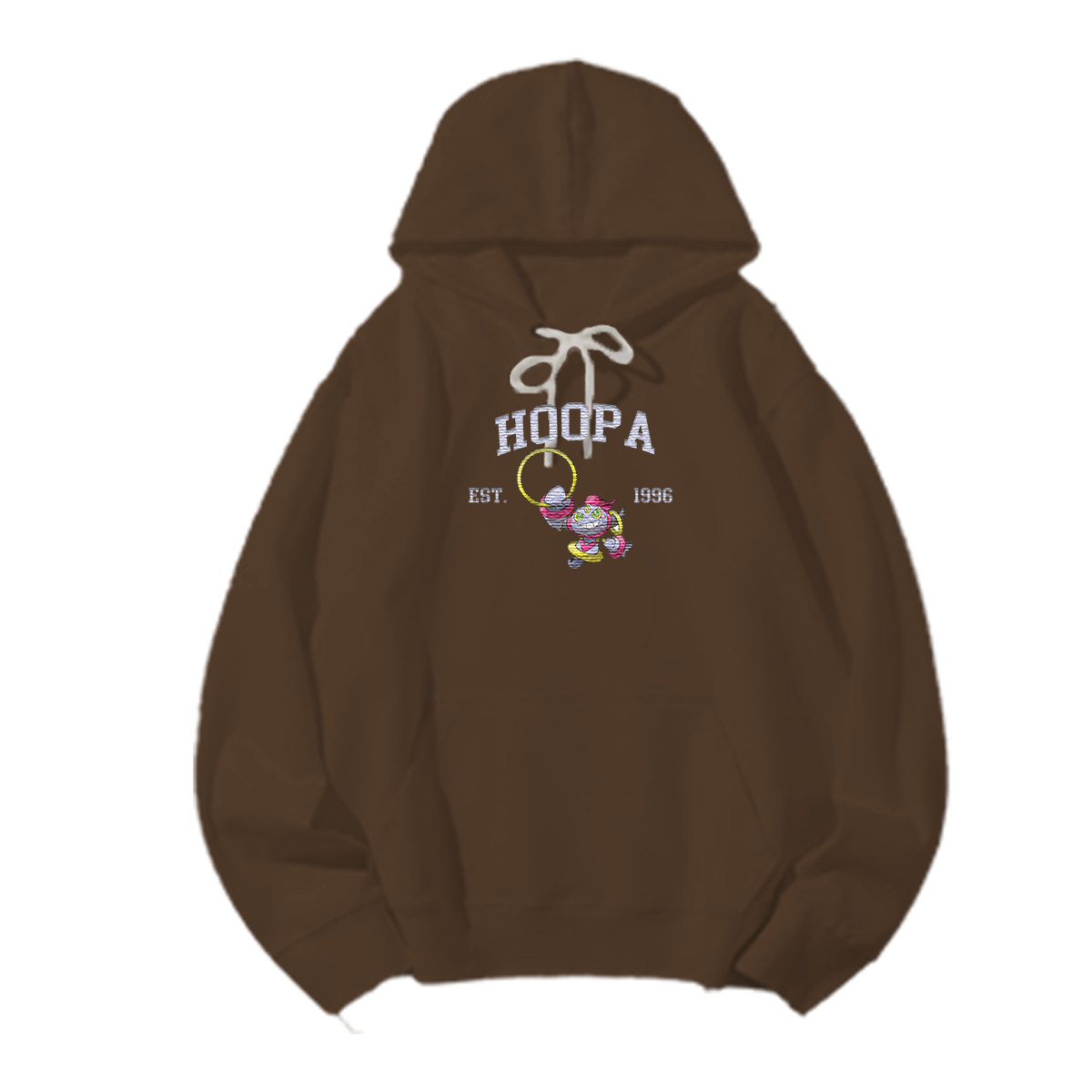 HOOPA Embroidered Anime Character Unisex T-Shirt,Crewneck,Hoodie,Stylish Gift for Friends,E284