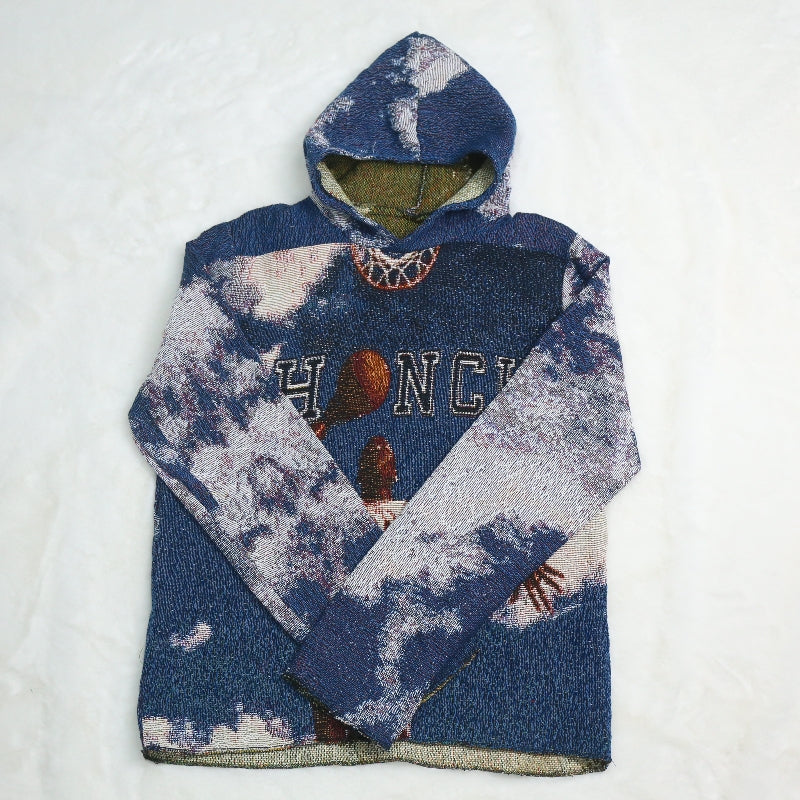 JORDAN ABOVE THE CLOUDS Hoodie-TAPESTRY