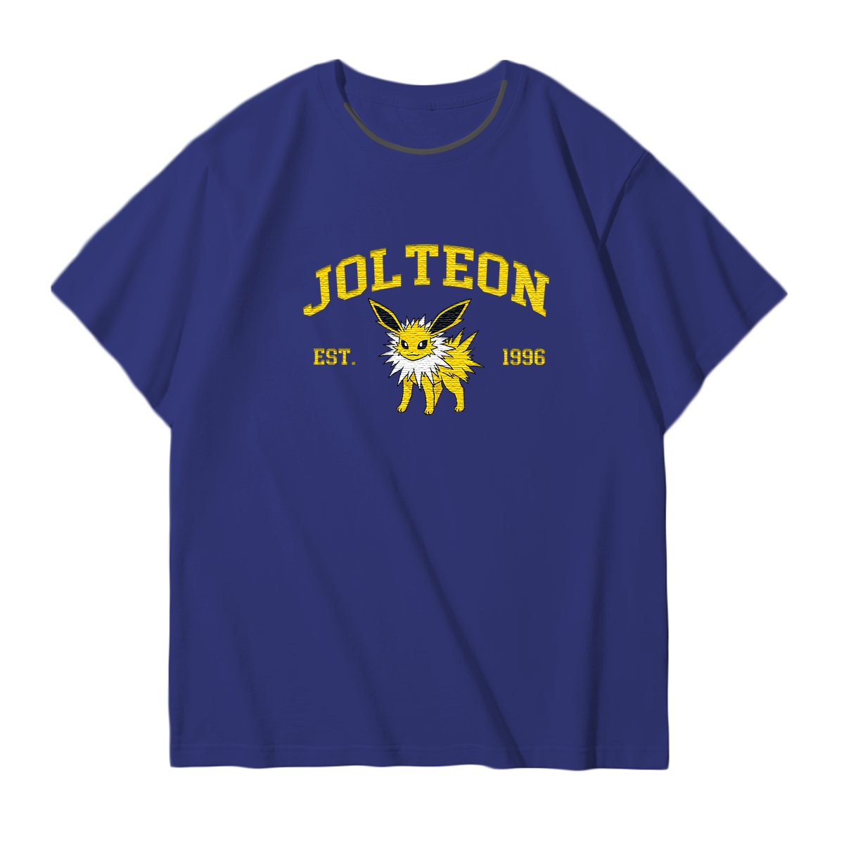 JOLTEON Embroidered Anime Character Unisex T-Shirt,Crewneck,Hoodie,Stylish Gift for Friends,E120