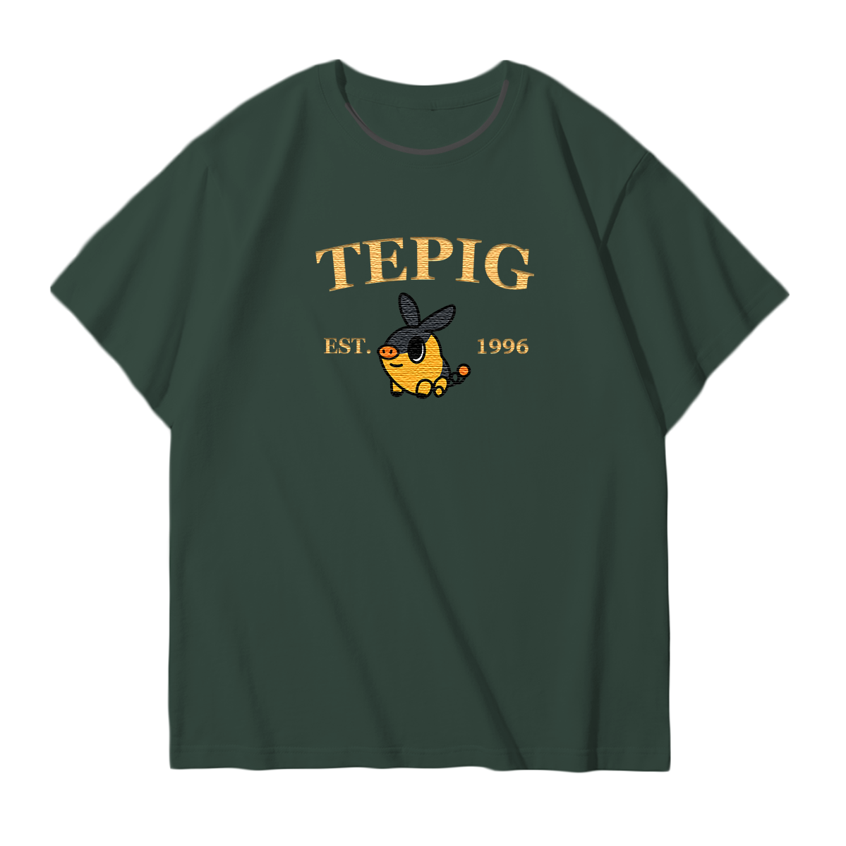 TEPIG Embroidered Anime Character Unisex T-Shirt,Crewneck,Hoodie,Stylish Gift for Friends,E59