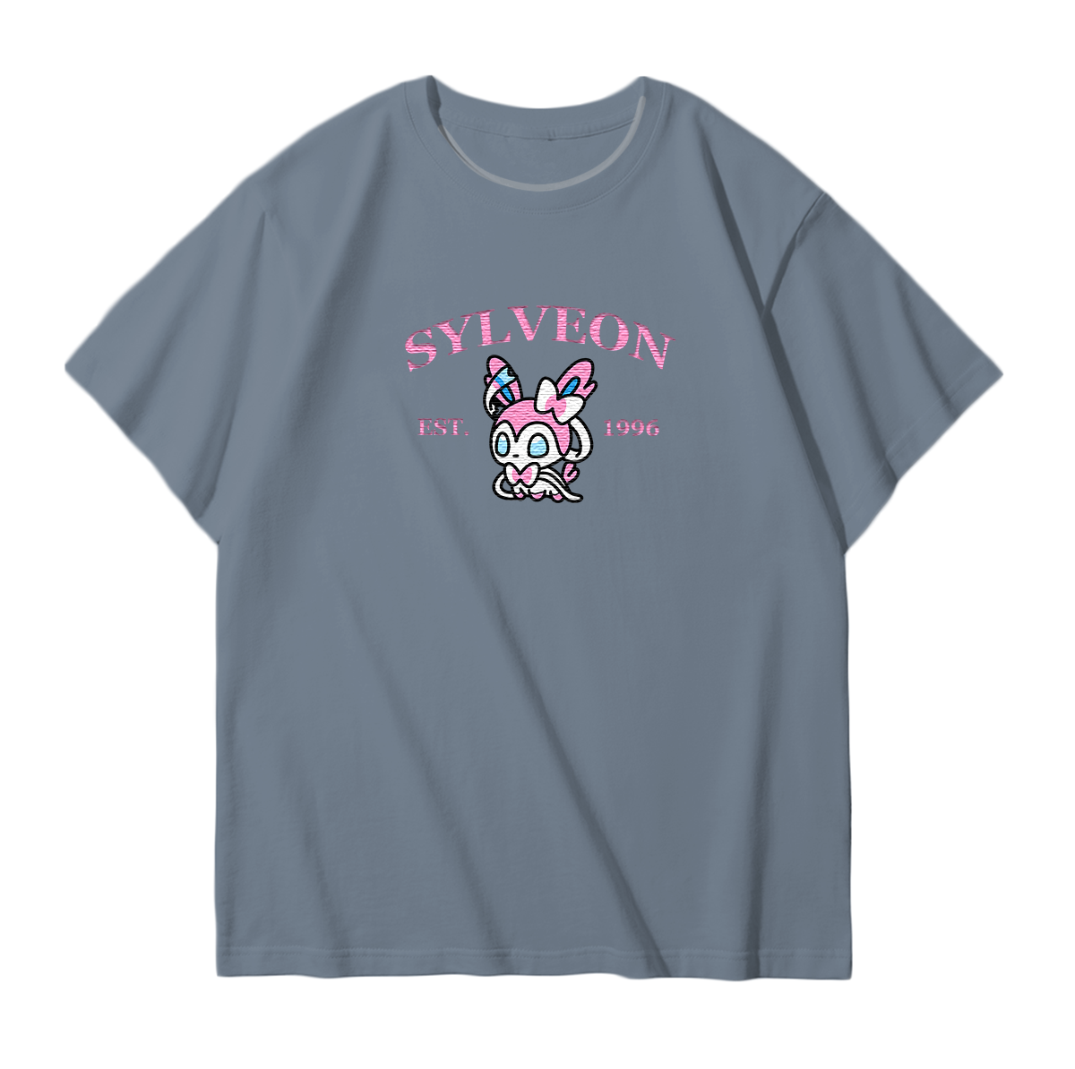 SYLVEON Embroidered Anime Character Unisex T-Shirt,Crewneck,Hoodie,Stylish Gift for Friends,E79