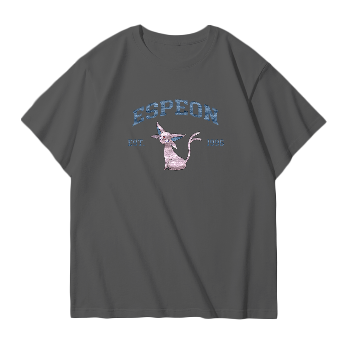 ESPEON Embroidered Anime Character Unisex T-Shirt,Crewneck,Hoodie,Stylish Gift for Friends,E107