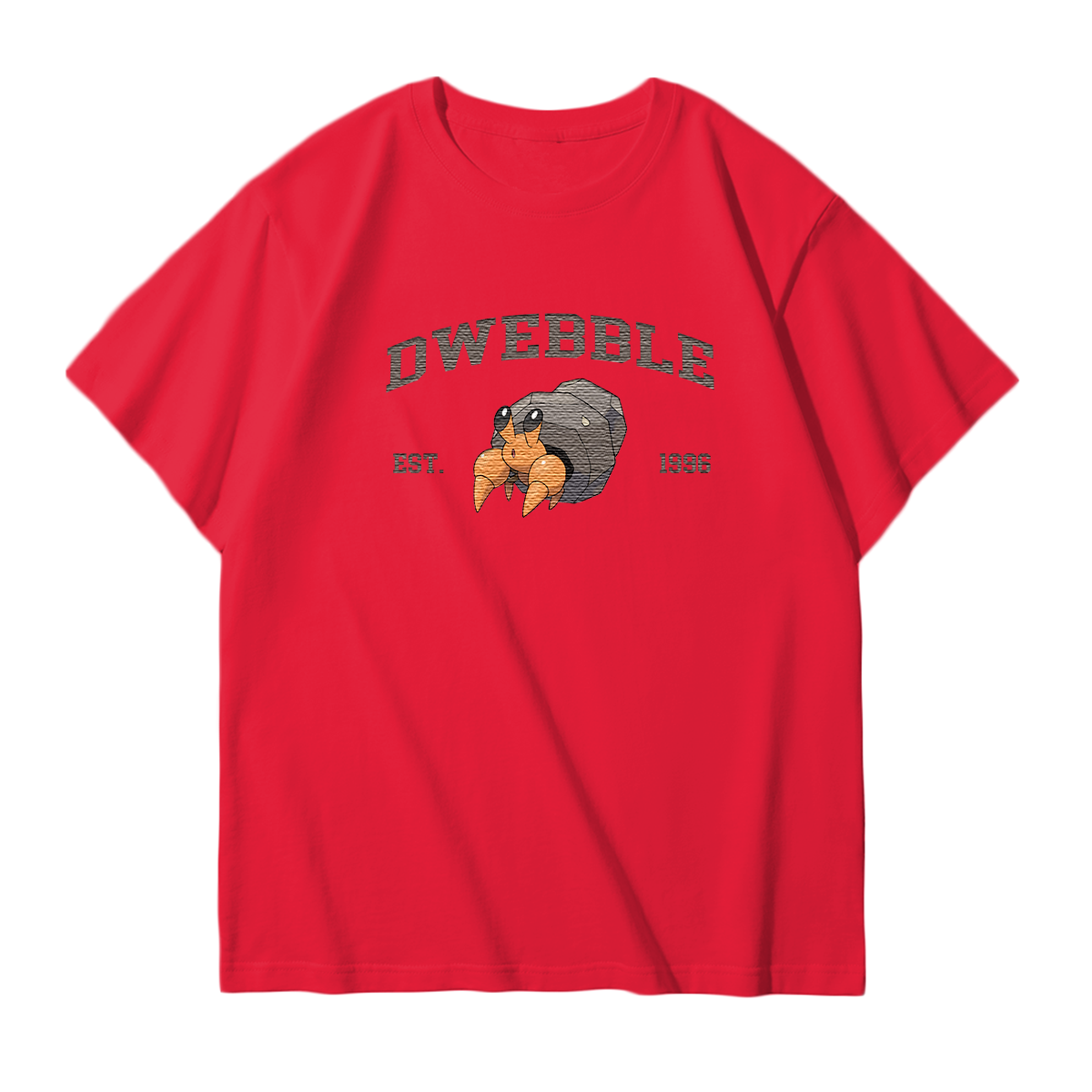 DWEBBLE Embroidered Anime Character Unisex T-Shirt,Crewneck,Hoodie,Stylish Gift for Friends,E203