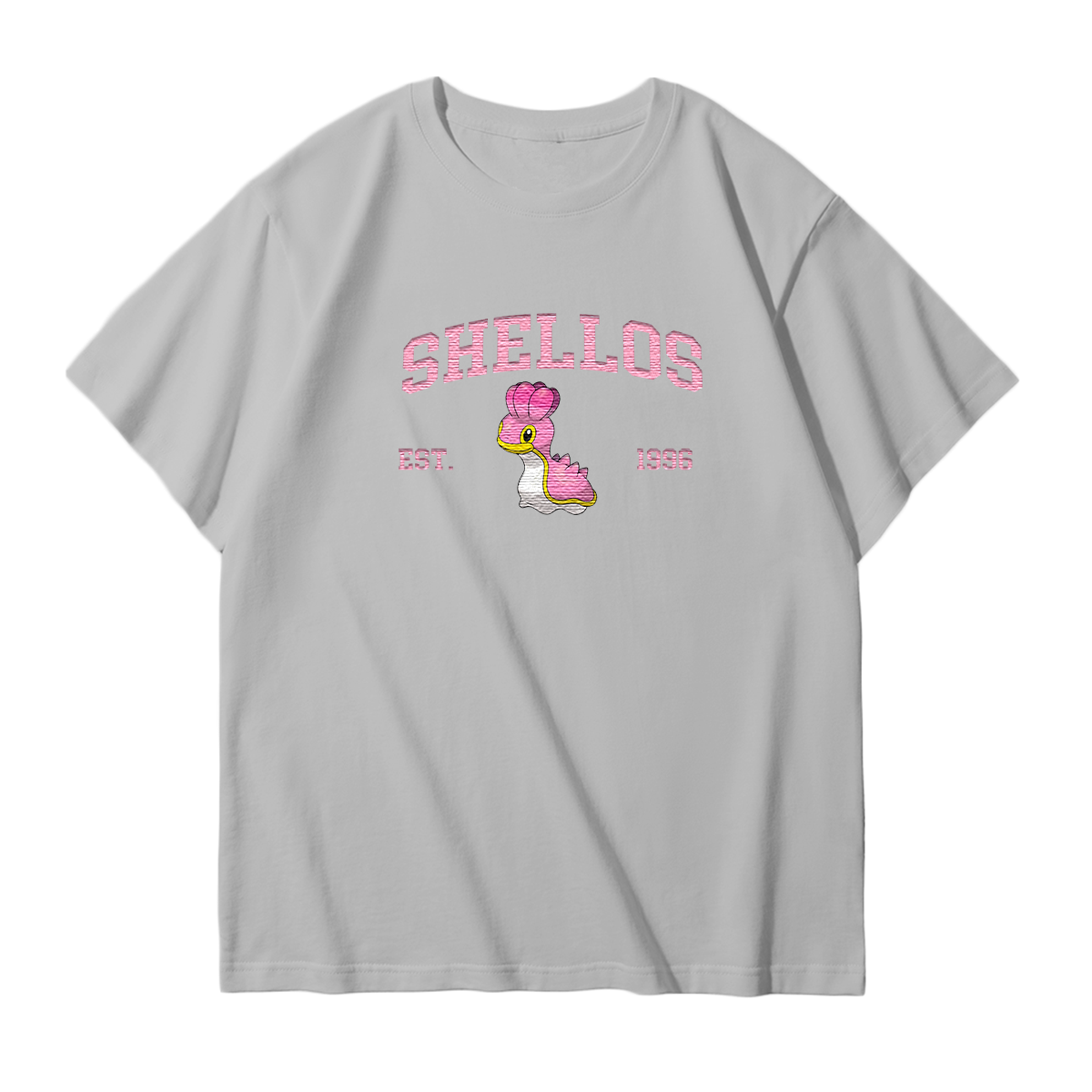 SHELLOS Embroidered Anime Character Unisex T-Shirt,Crewneck,Hoodie,Stylish Gift for Friends,E275