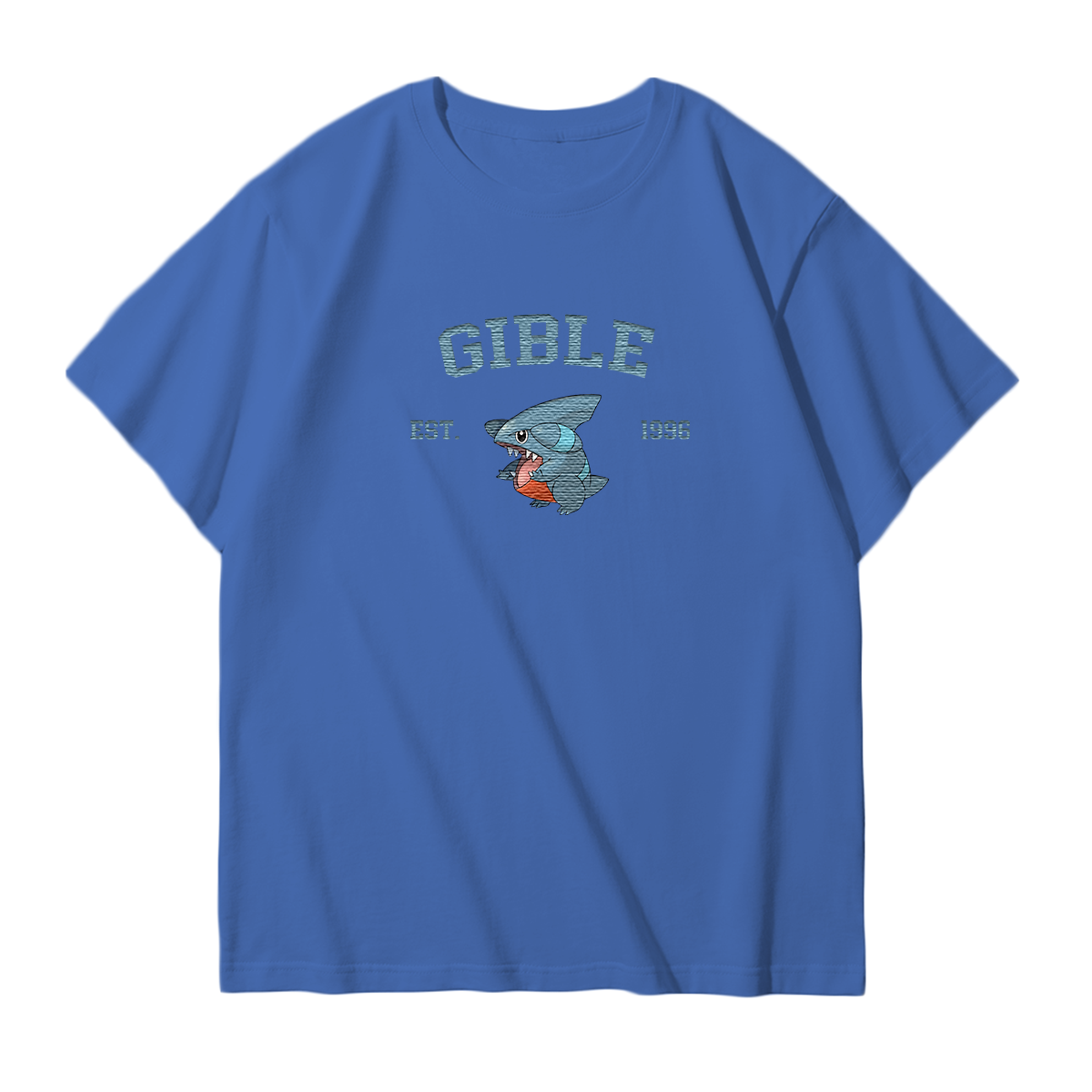 GIBLE Embroidered Anime Character Unisex T-Shirt,Crewneck,Hoodie,Stylish Gift for Friends,E205
