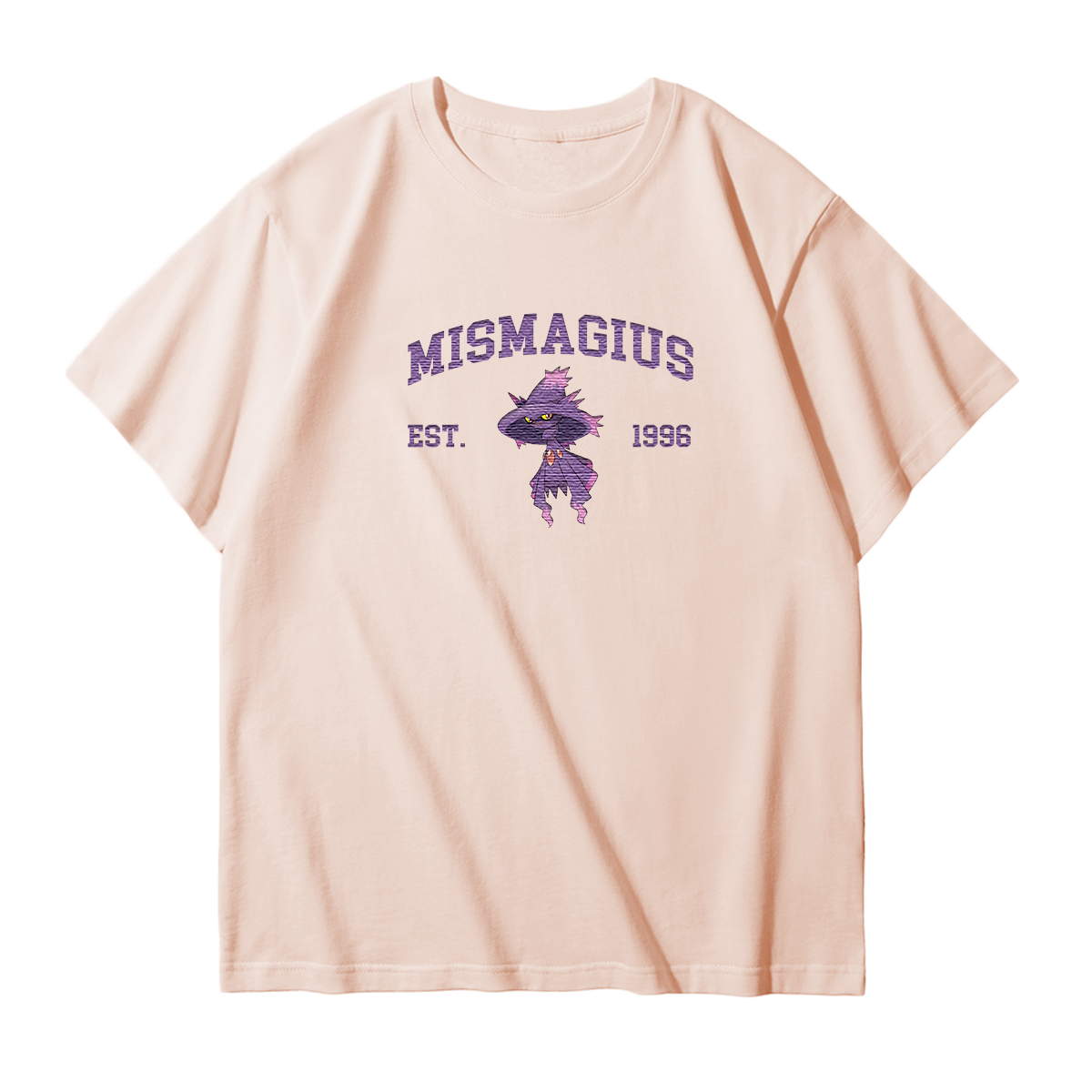 MISMAGIUS Embroidered Anime Character Unisex T-Shirt,Crewneck,Hoodie,Stylish Gift for Friends,E269