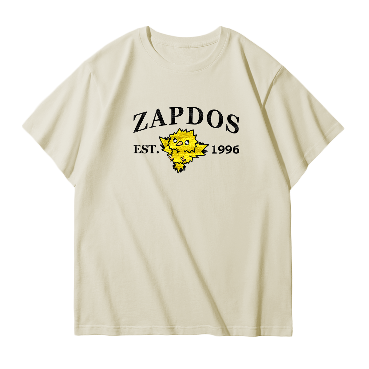 ZAPDOS Embroidered Anime Character Unisex T-Shirt,Crewneck,Hoodie,Stylish Gift for Friends,E155