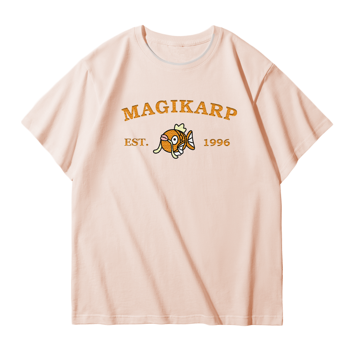 MAGIKARP Embroidered Anime Character Unisex T-Shirt,Crewneck,Hoodie,Stylish Gift for Friends,E51