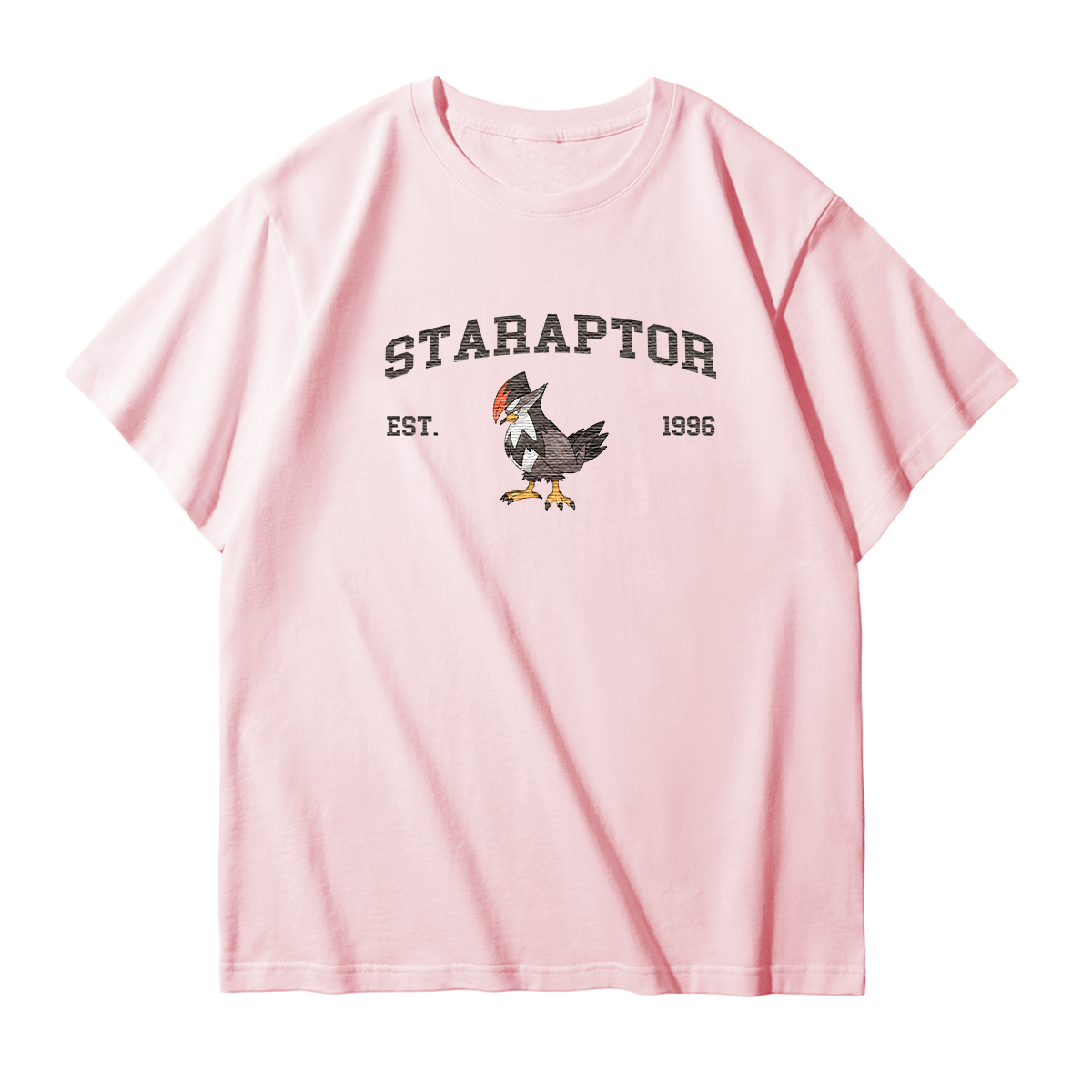 STARAPTOR Embroidered Anime Character Unisex T-Shirt,Crewneck,Hoodie,Stylish Gift for Friends,E207