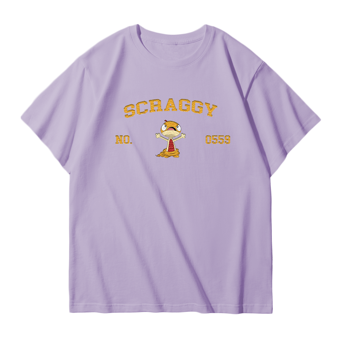 SCRAGGY Embroidered Anime Character Unisex T-Shirt,Crewneck,Hoodie,Stylish Gift for Friends,E305