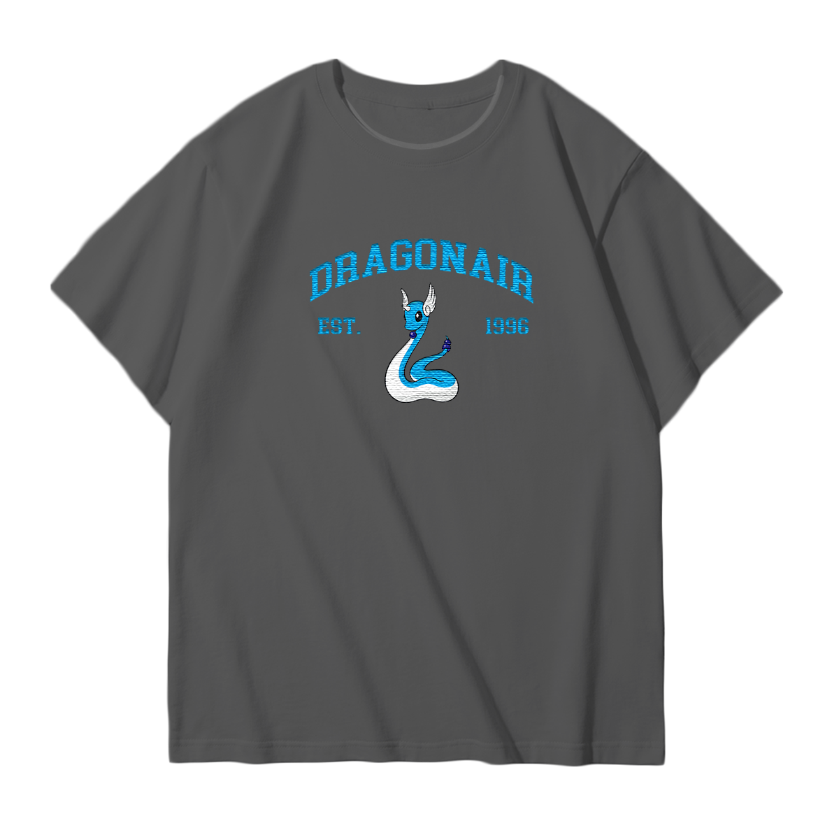 DRAGONAIR Embroidered Anime Character Unisex T-Shirt,Crewneck,Hoodie,Stylish Gift for Friends,E75