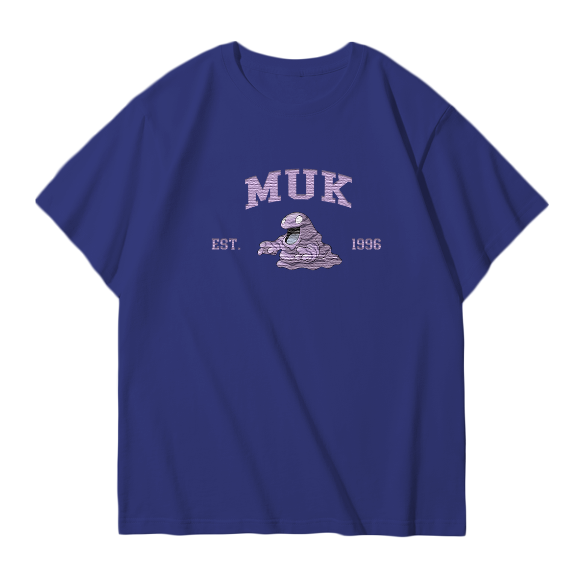 MUK Embroidered Anime Character Unisex T-Shirt,Crewneck,Hoodie,Stylish Gift for Friends,E261