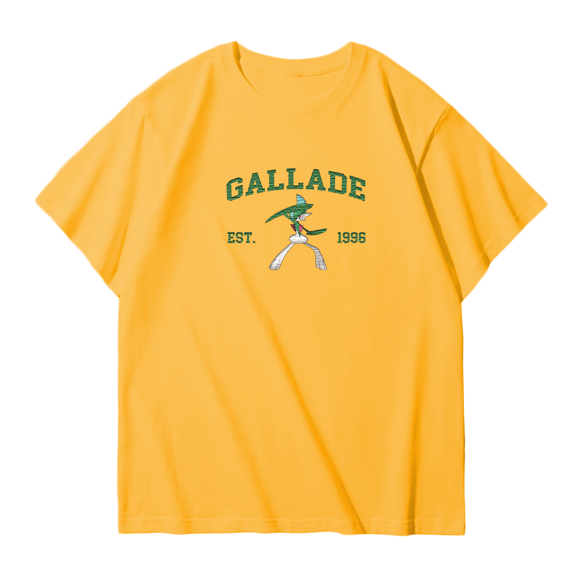 GALLADE Embroidered Anime Character Unisex T-Shirt,Crewneck,Hoodie,Stylish Gift for Friends,E256