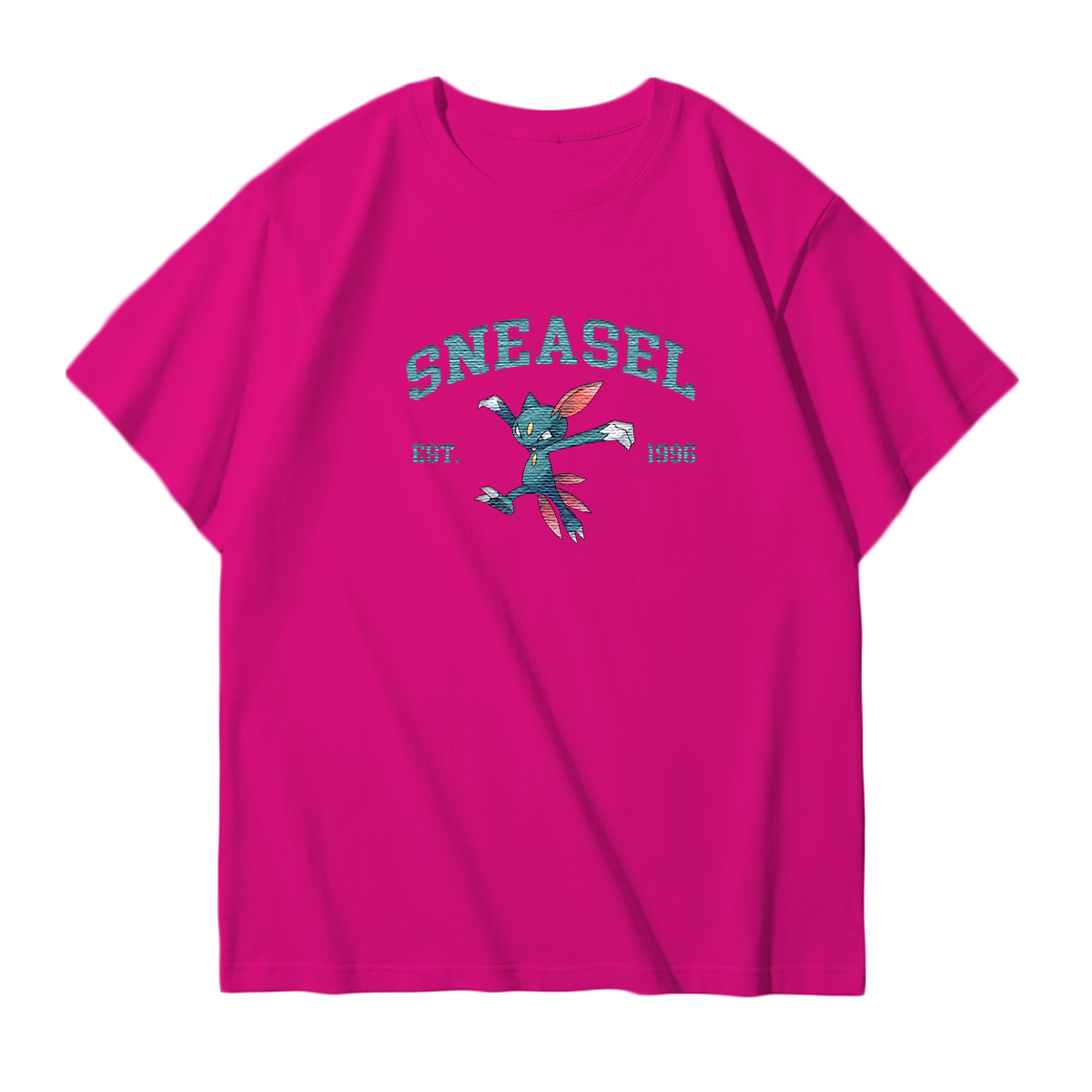 SNEASEL Embroidered Anime Character Unisex T-Shirt,Crewneck,Hoodie,Stylish Gift for Friends,E133