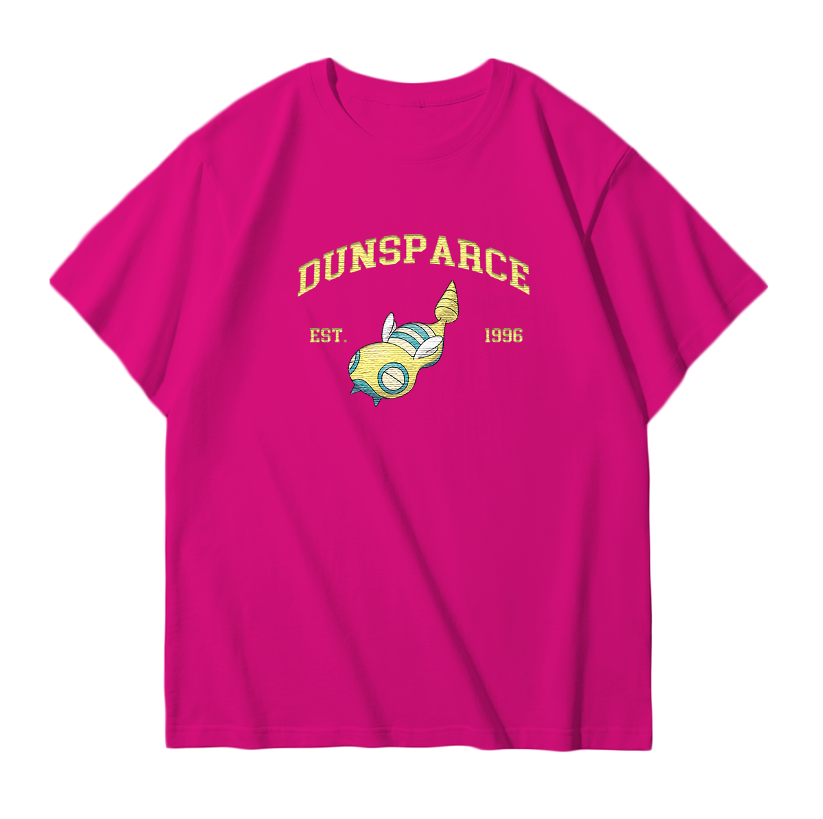 DUNSPARCE Embroidered Anime Character Unisex T-Shirt,Crewneck,Hoodie,Stylish Gift for Friends,E90