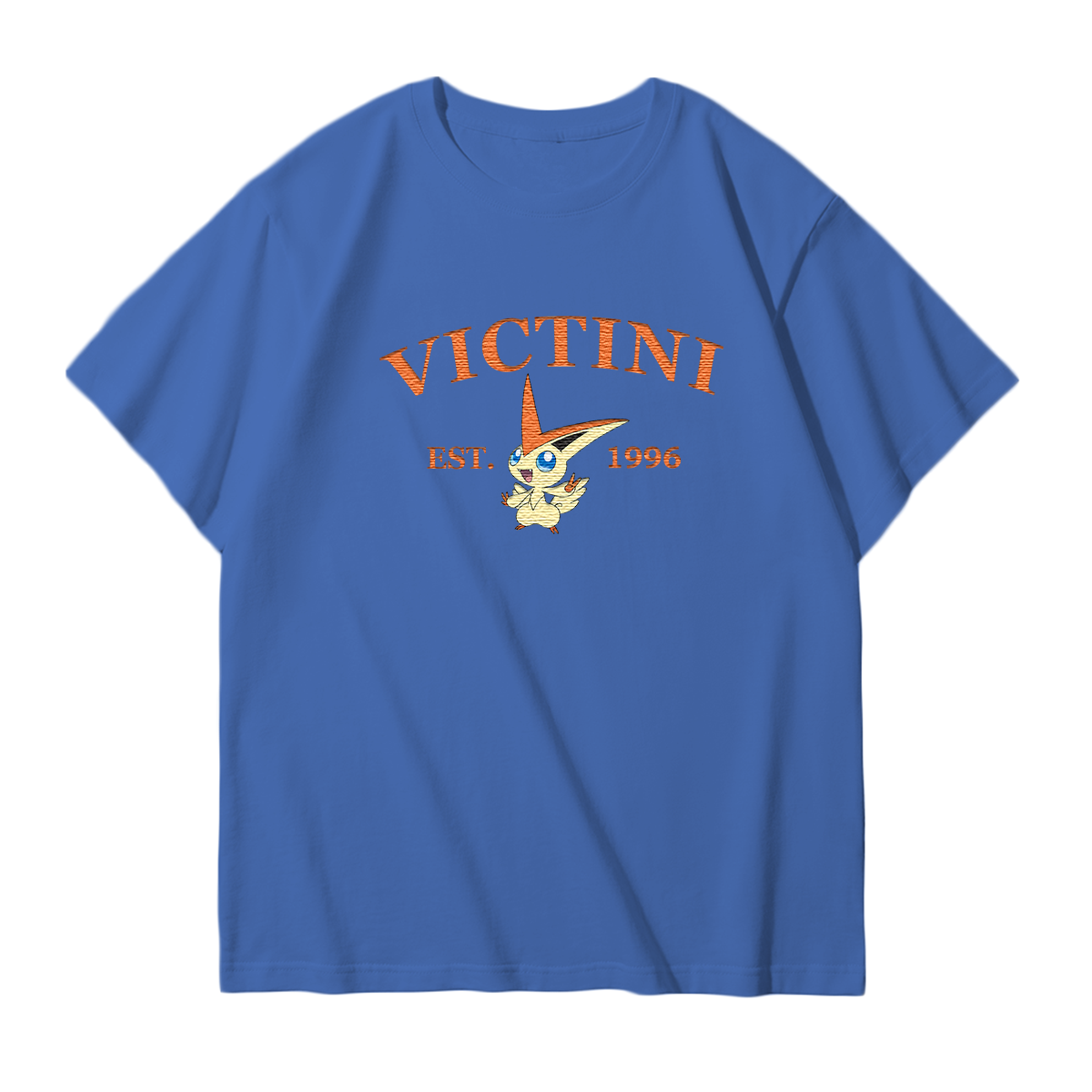 VICTINI Embroidered Anime Character Unisex T-Shirt,Crewneck,Hoodie,Stylish Gift for Friends,E193