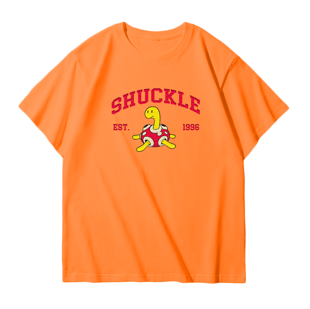 SHUCKLE Embroidered Anime Character Unisex T-Shirt,Crewneck,Hoodie,Stylish Gift for Friends,E88