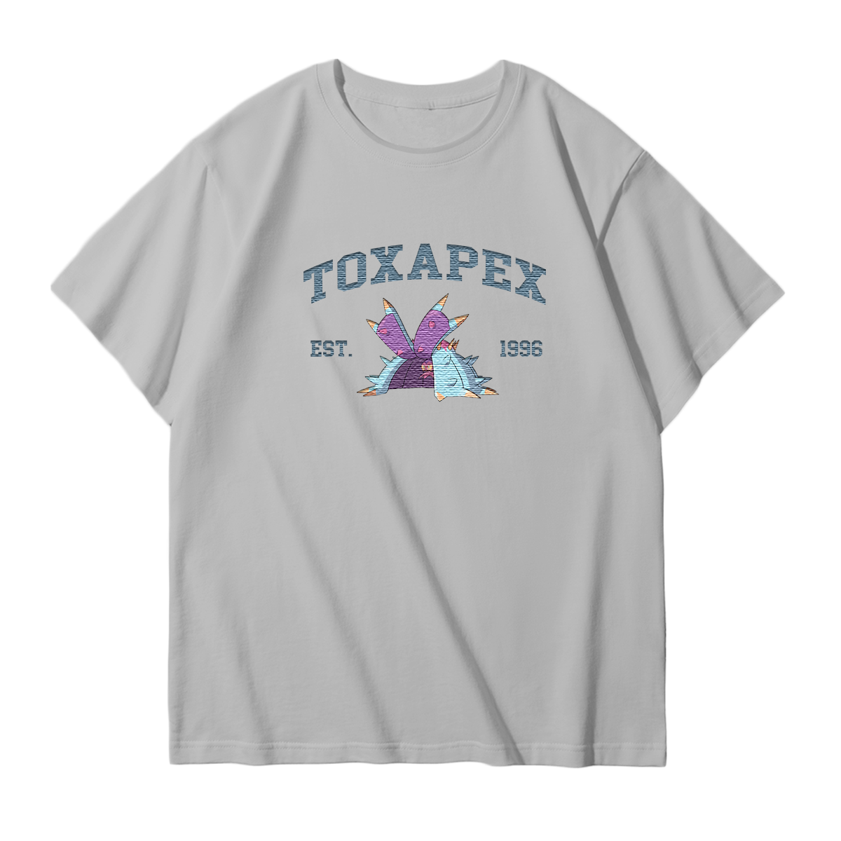 TOXAPEX Embroidered Anime Character Unisex T-Shirt,Crewneck,Hoodie,Stylish Gift for Friends,E138