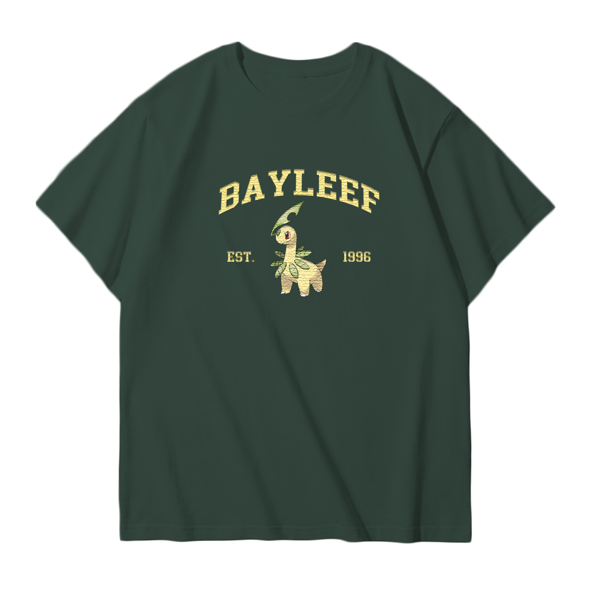 BAYLEEF Embroidered Anime Character Unisex T-Shirt,Crewneck,Hoodie,Stylish Gift for Friends,E106