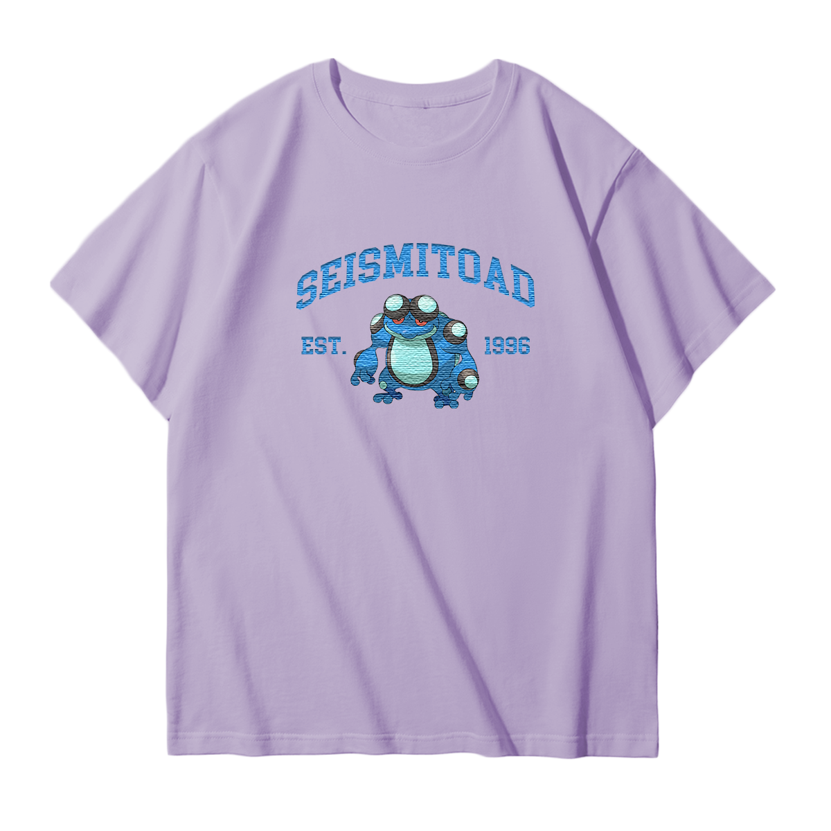 SEISMITOAD Embroidered Anime Character Unisex T-Shirt,Crewneck,Hoodie,Stylish Gift for Friends,E10