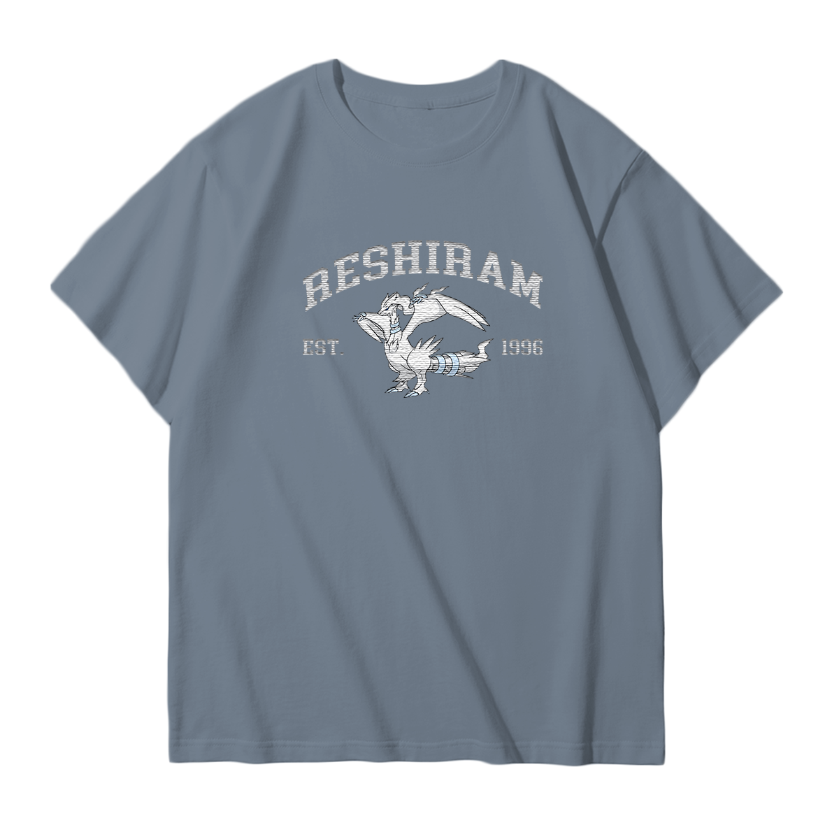 RESHIRAM Embroidered Anime Character Unisex T-Shirt,Crewneck,Hoodie,Stylish Gift for Friends,E235