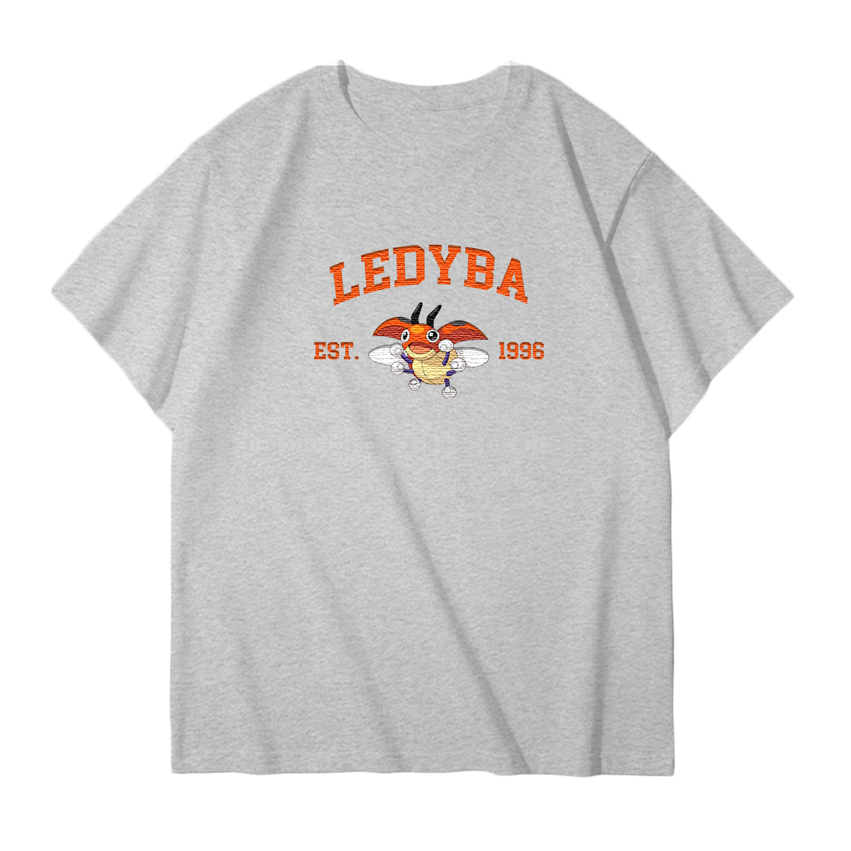 LEDYBA Embroidered Anime Character Unisex T-Shirt,Crewneck,Hoodie,Stylish Gift for Friends,E265