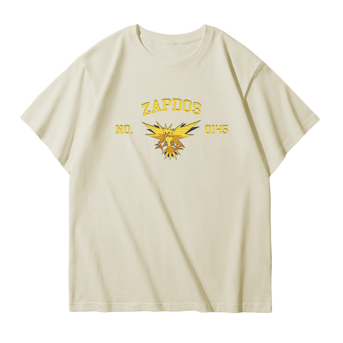 ZAPDOS Embroidered Anime Character Unisex T-Shirt,Crewneck,Hoodie,Stylish Gift for Friends,E287