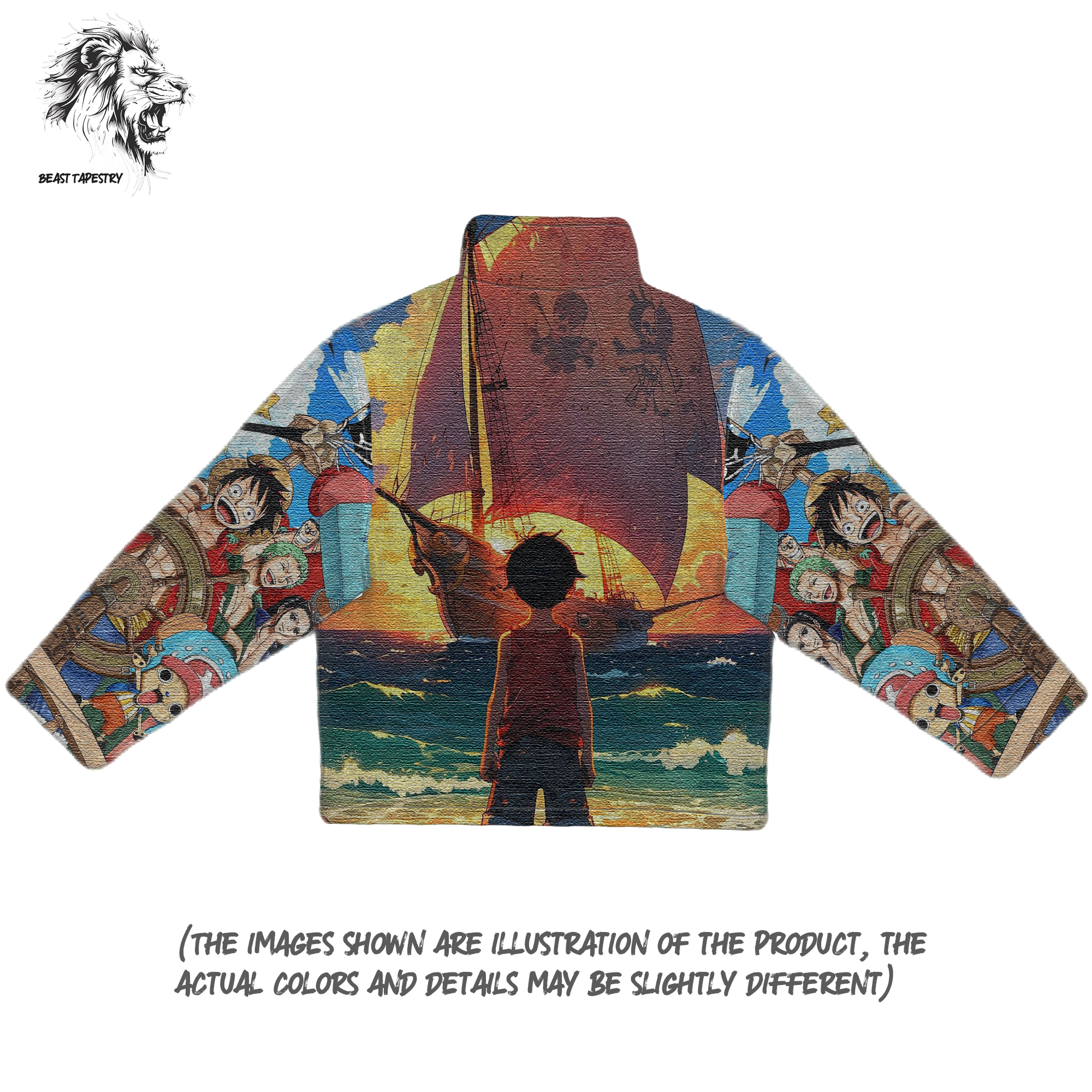 ONE PIECE Adventures in Sailing Jacket-TAPESTRY