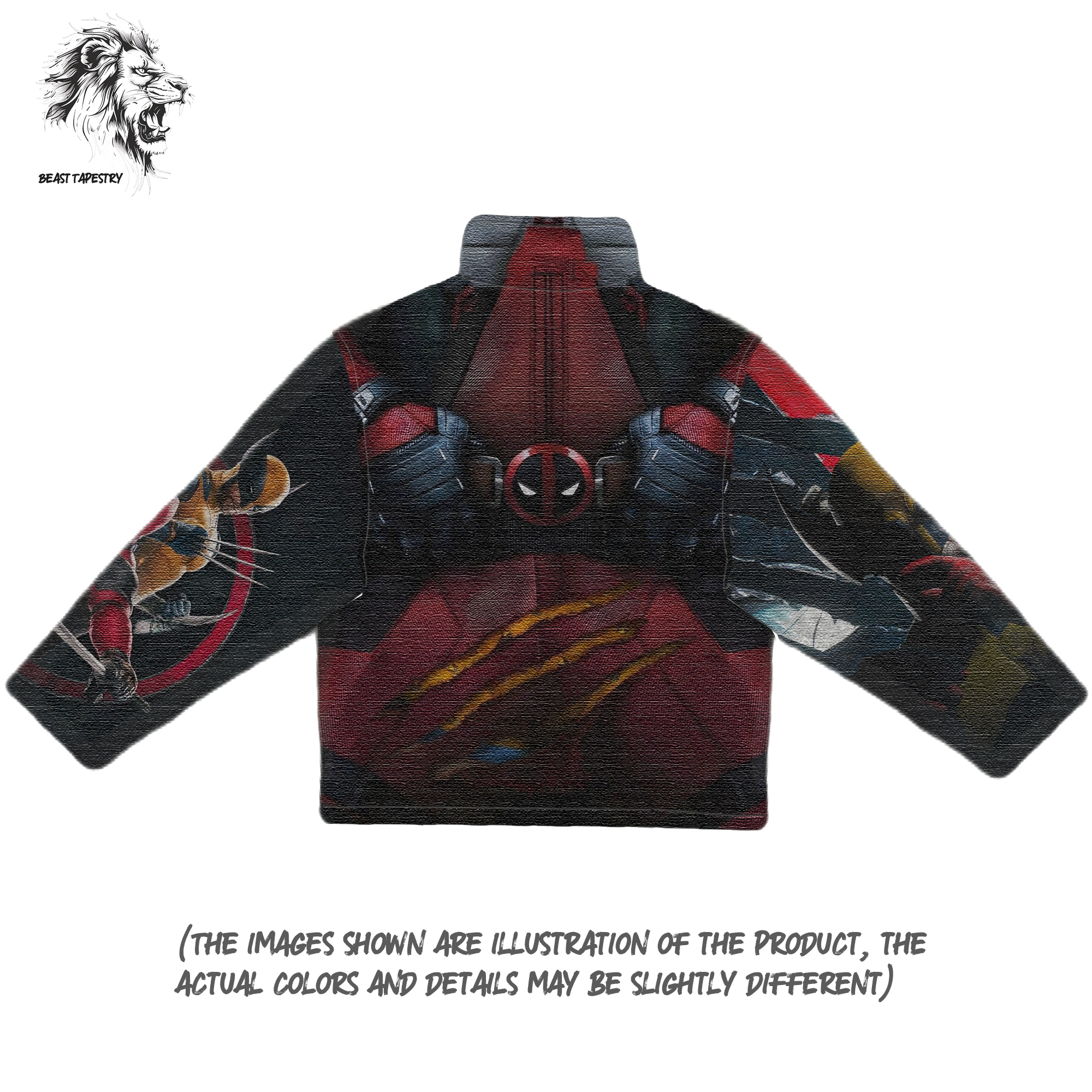 Deadpool Dark Creed Jacket-TAPESTRY