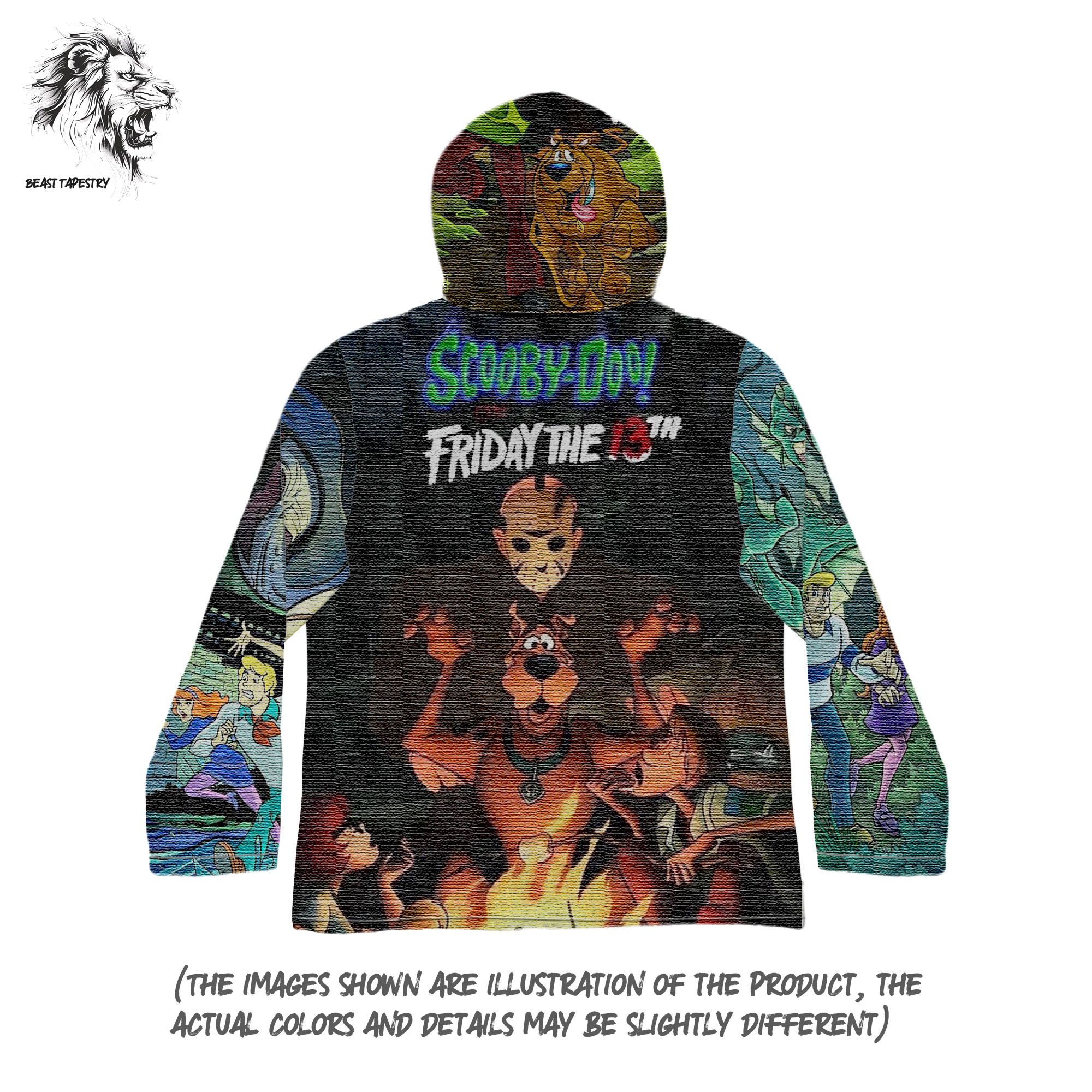 Scoob! Doo Halloween Hoodie-TAPESTRY