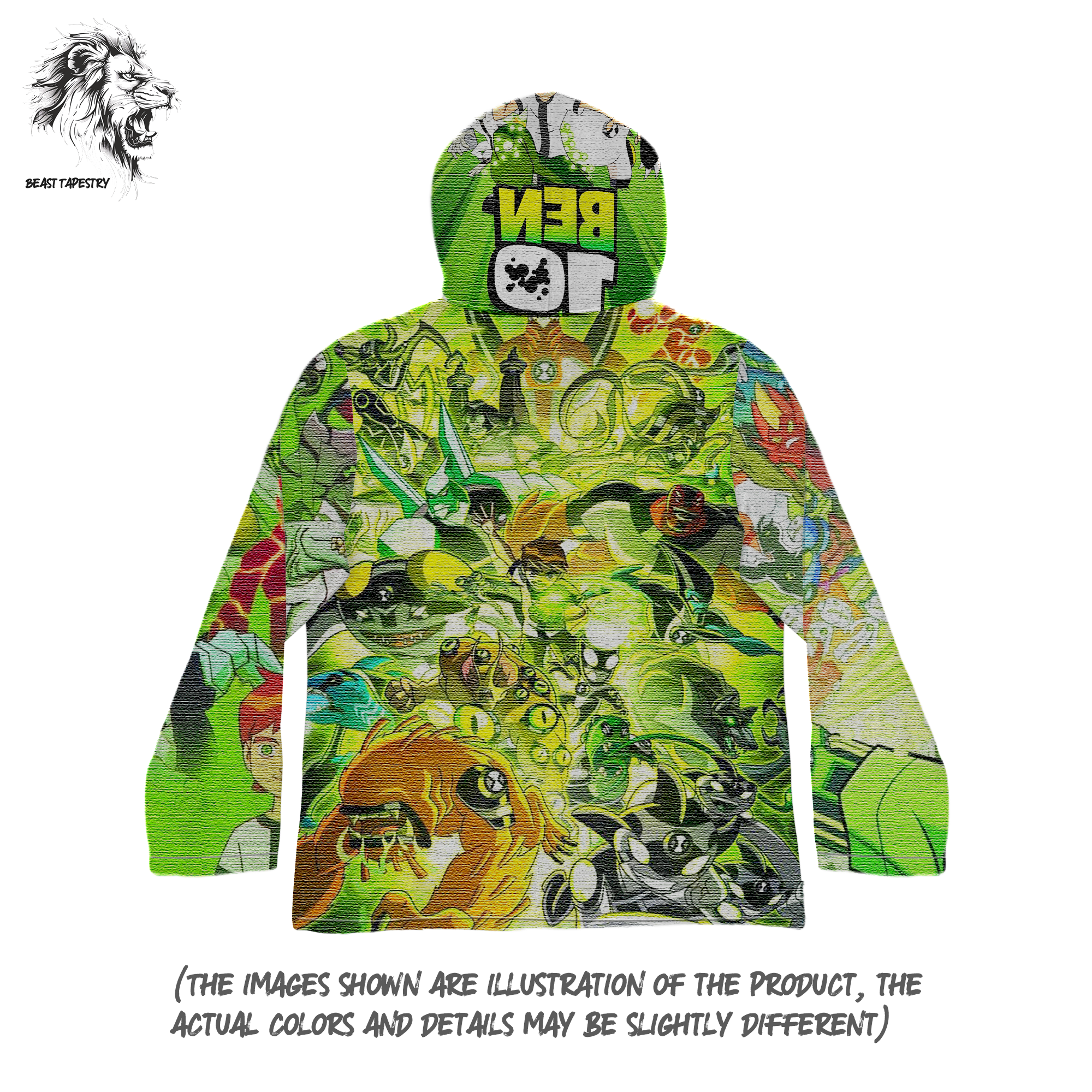 BEN 10 Hoodie-TAPESTRY